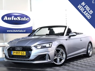 Hoofdafbeelding Audi A5 Audi A5 Cabriolet 40 TFSI Quattro S-Line CARPLAY LEDER VIRTUAL CAMERA '21