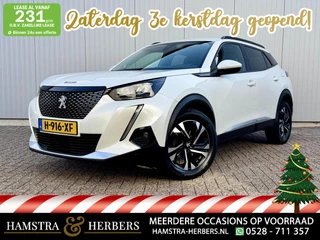 Peugeot 2008 automaat 1.2 PureTech Blue Lease Allure wit
