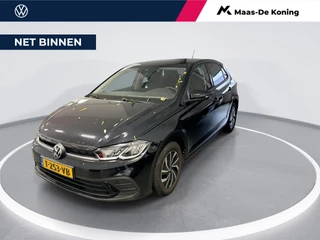 Volkswagen Polo 1.0 TSI 95pk Life · Apple/Android Car Play · Airco · Navigatie · P-Sensoren · Getint Glas · Verkeersbord Detectie · 15'' Inch · Garantie t/m 11-09-2027 of 100.000km