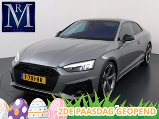 Audi A5 Coupé 40 TFSI S edition VAN € 31.900,- VOOR € 28.440,- UW LENTEVOORDEEL € 3.460,-! | S LINE IN- EN EXTERIEUR | TOPSTAAT! | 20 INCH| LEER| CAMERA| STOELVERWARMING| MATRIX LED| QUANTUM GRIJS