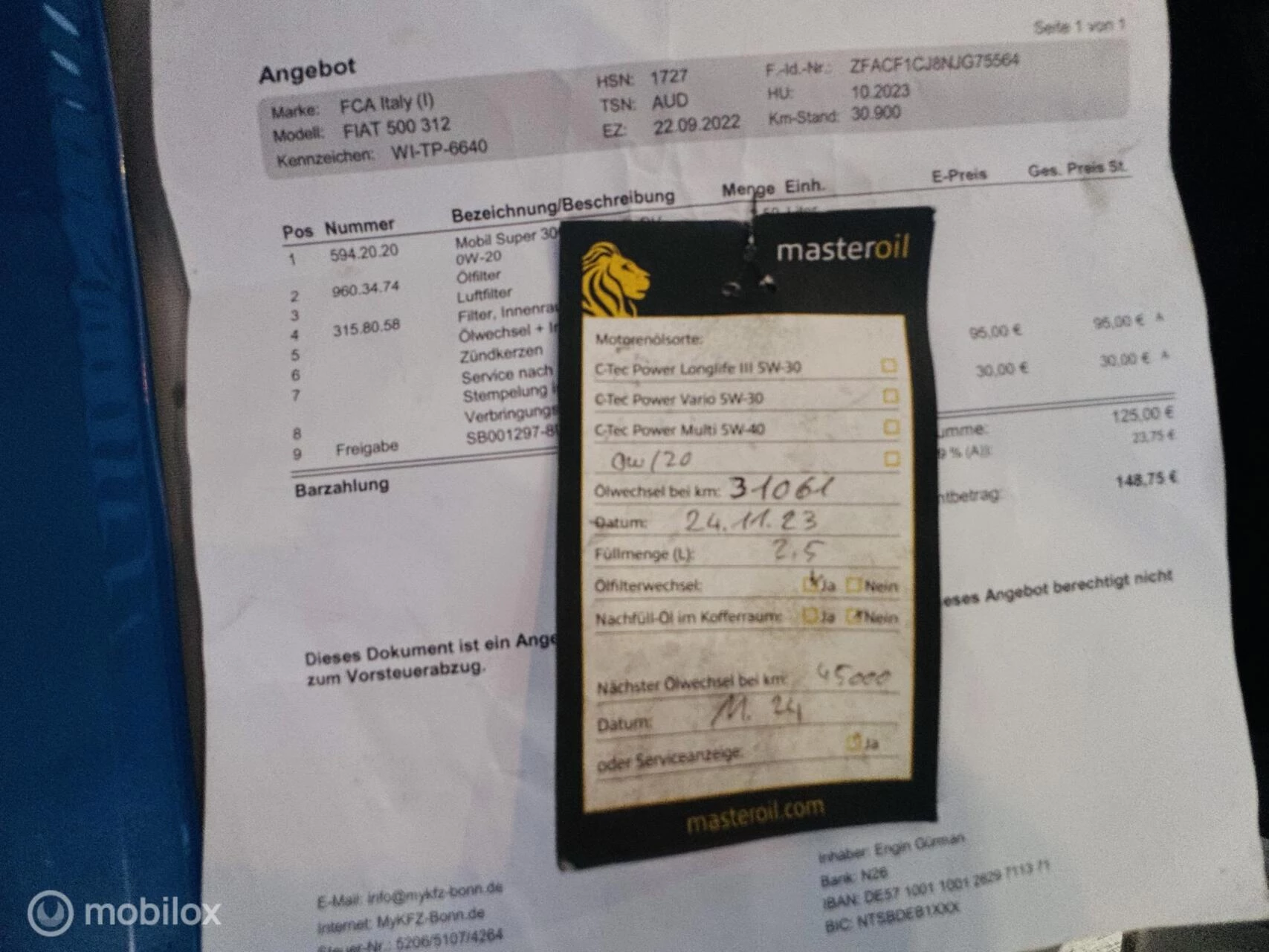 Hoofdafbeelding Fiat 500