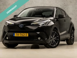 Toyota C-HR 1.8 Hybrid Sport Automaat (NAVIGATIE, LEDER, CAMERA, KEYLESS, STOELVERWARMING, ZWART HEMEL, SPORTSTOELEN, ADAPTIVE CRUISE, GETINT GLAS, DAB+, NIEUWSTAAT)