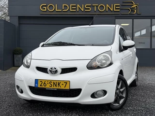 Toyota Aygo 1.0-12V Dynamic Navigator 2e Eigenaar,Navi,Airco,5 Deurs,Dealer Onderhouden,N.A.P,Lm velgen,Zeer Zuinig,Apk tot 12-2026