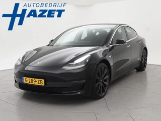 Hoofdafbeelding Tesla Model 3 Tesla Model 3 PERFORMANCE 462 PK AWD 75 KWH ORIG. NL + 20 INCH | AUTOPILOT | PANORAMA | LEDER