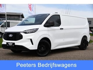 Ford Transit Custom 320 2.0 TDCI L2H1 Black & White Edition Virtual, Adaptieve Cruise, Camera, Automaat, Carplay, 170PK,