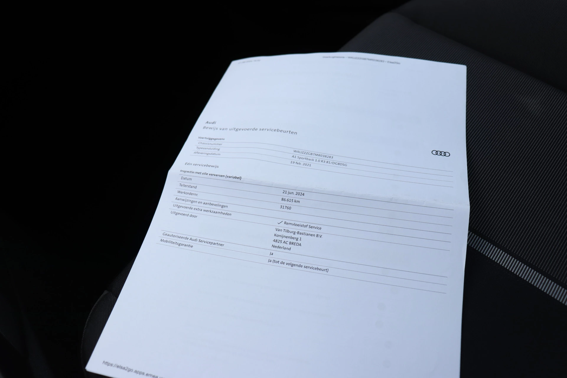 Hoofdafbeelding Audi A1 Sportback