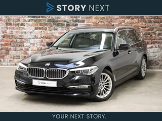 BMW 5 Serie Touring 540i xDrive High Executive Automaat / Harman Kardon / Adaptief Onderstel / Driving Assistant / Achteruitrijcamera / Navigatie Professional / Cruise Control / Sportstoelen / Parking Assistant / Zonnescherm / Climate Control / 18 Inch / Stoelverwarming voor+achter