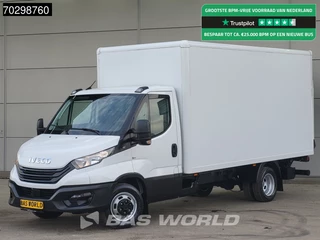 Iveco Daily 35C16 Laadklep Dubbellucht Bakwagen 160PK Airco Euro6 Meubelbak Koffer Airco