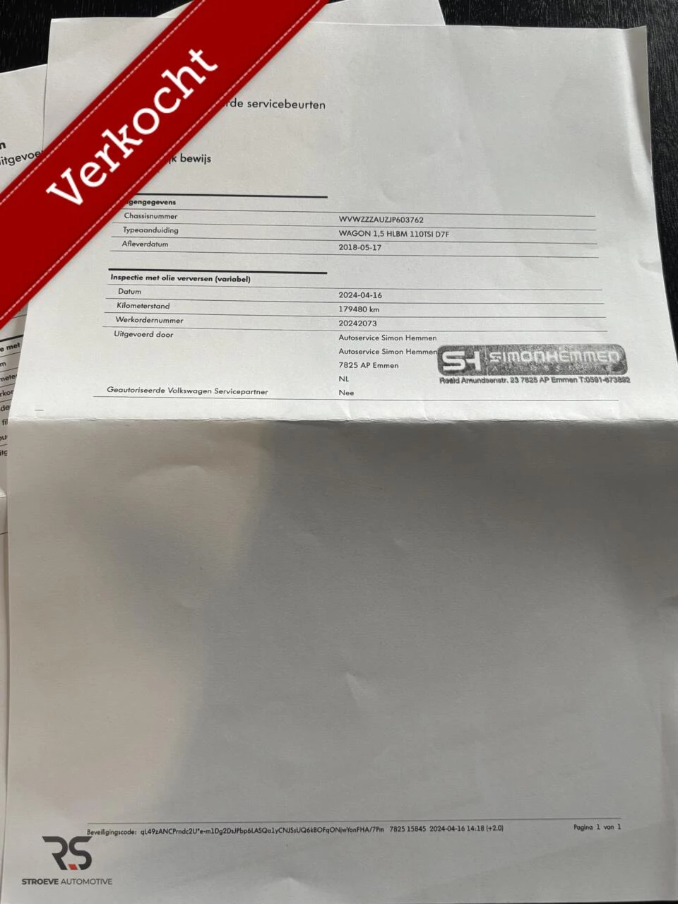 Hoofdafbeelding Volkswagen Golf