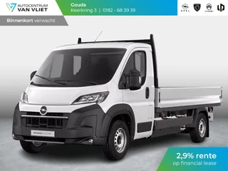 Hoofdafbeelding Opel Movano Opel Movano Electric 4.25t L3 Zwaar 110 kWh | Open laadbak | 420km WLTP actieradius | 2,9% rente!