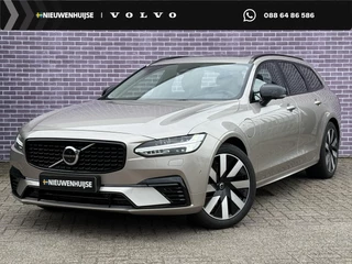 Volvo V90 2.0 T8 Plug-in hybrid AWD Ultra Dark  | Trekhaak | Schuif/kantel dak | Memory | Head up display | Stoelverwarming V+A | Stuurverwarming |