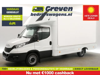 Iveco Daily 35S14 2.3 410 | Camper Ombouw | Camper | Bakwagen | Zijdeur | Camera | Achterdeur | Airco Treeplank