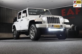 Hoofdafbeelding Jeep Wrangler Jeep Wrangler Unlimited CABRIO 3.6 Sahara / 6 Bak / Airco / Navi / Camera / Elek Pakket / Cruise Control / Led / Trekhaak / 18 Inc