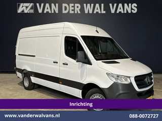 Mercedes-Benz Sprinter 516 CDI 163pk 3500kg Trekhaak L2H2 Dubbel Lucht Inrichting Euro6 Airco | Camera | Apple Carplay Cruisecontrol, Android Auto, Parkeersensoren