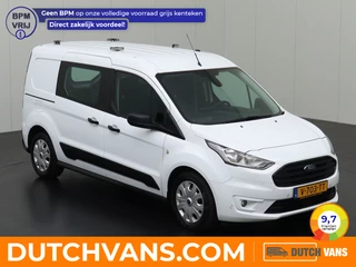 Ford Transit Connect 1.5EcoBlue Lang | Leder | Navigatie | Camera | Trekhaak | Betimmering