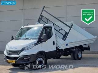 Iveco Daily 72C21 210PK Automaat 3 zijdige MEILLER Kipper Tipper Benne Kieper Airco Cruise Airco Cruise control