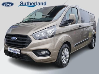 Hoofdafbeelding Ford Transit Custom Ford Transit Custom 320 2.0 TDCI L2H1 Trend DC | 130pk Automaat | Dubbele Cabine | Bijrijdersstoel | Stoelverwarming | Navigatie | Camera | Privacy glass | Lichtmetalen velgen