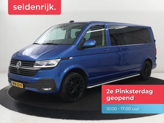 Volkswagen Transporter 2.0 TDI L2H1 30 DC Highline | Leder/Alcantara |  Stoelverwarming | Trekhaak | Carplay | Camera | Adaptive cruise | Full LED | Navigatie | Parkeerhulp | 19'' | 5-Persoons | Origineel NL