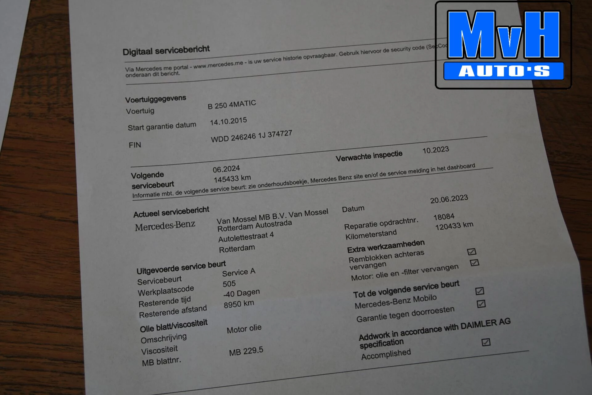 Hoofdafbeelding Mercedes-Benz B-Klasse
