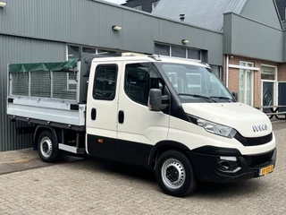 Iveco Daily 35S11D 2.3 345 Airco Trekhaak 3500kg trekgewicht 7-Persoons Open laadbak Pick-up P-up Bakwagen 1e eigenaar Euro 5 Bpm vrij voor particulier gebruik!!