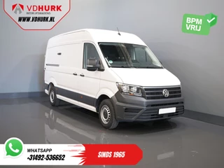 Volkswagen Crafter 35 2.0 TDI 140 pk L3H3 BPM VRIJ! 270Gr. Deuren/ Carplay/ Climate/ Camera/ Cruise