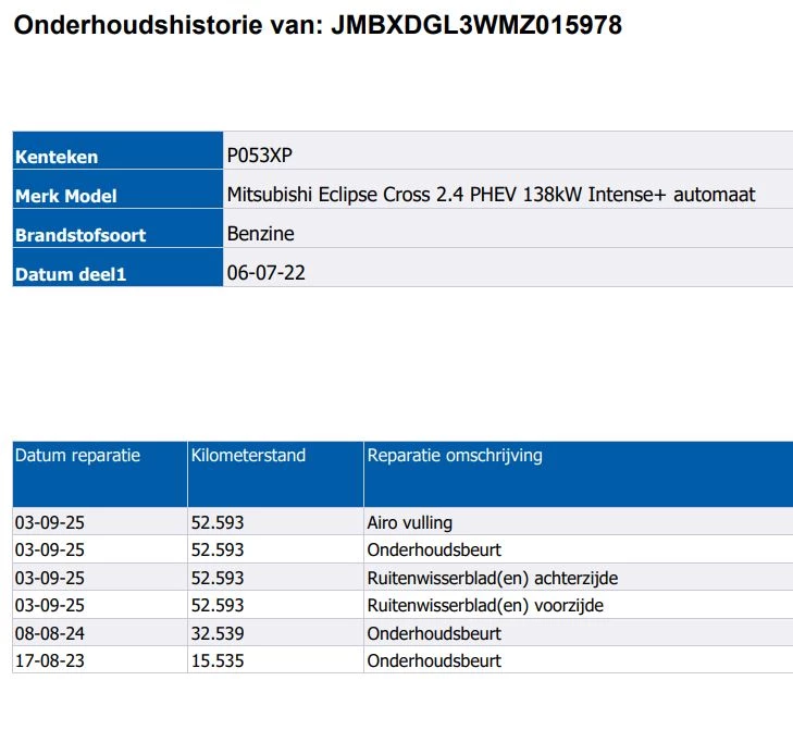 Hoofdafbeelding Mitsubishi Eclipse Cross