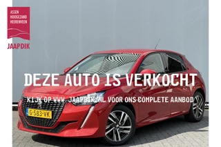 Peugeot 208 Model 2020 1.2 101 PK Blue Lease Allure HALF LEDER | CAMERA | VIRTUAL COCKPIT | CLIMA | NAVI | CRUISE | BLUETOOTH / PDC V+A | LMV 16 INCH | PRIV. GLAS | ISOFIX | MULTIFUNCT. STUUR