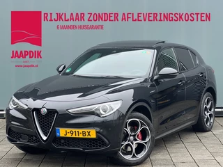 Alfa Romeo Stelvio BWJ 2020 | 2.0T 281PK AWD Super Veloce AUTOMAAT | PANO SCHUIFDAK | LEER | CAMERA | 20'' LMV | NAVI | CLIMA | STOEL&STUUR VERW