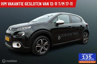 Citroen C3 1.2 PureTech S&S Feel, Pdc, Cruise, App connect, Clima, Navi, Donkerglas.