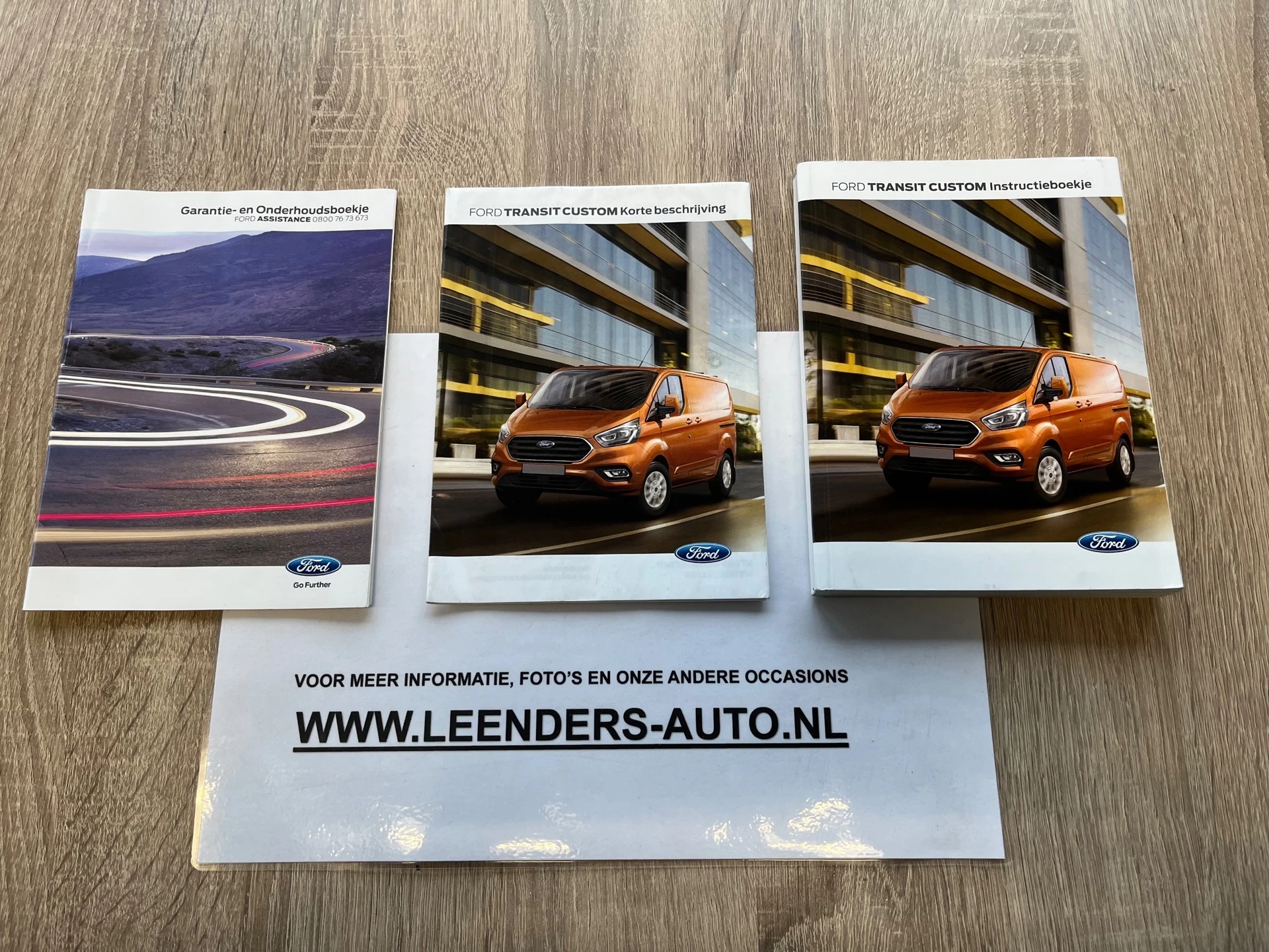 Hoofdafbeelding Ford Transit Custom