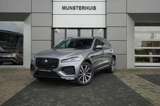 Hoofdafbeelding Jaguar F-PACE Jaguar F-PACE 2.0 P400e PHEV R-Dynamic SE | Occasion Lease vanaf € 1.184,00 p/m | Voorstoelen verwarmd | Schuif/Kantel dak |