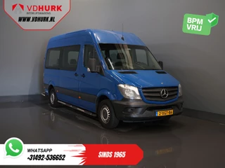 Mercedes-Benz Sprinter 213 2.2 CDI Aut. L2H2 9 Persoons EXPORT Incl. BTW&BPM €13.915,- Airco/ PDC/ Sidebars/ Rearbar