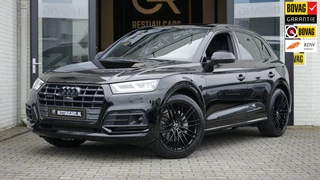Audi Q5 45 TFSI Quattro 3x S-Line Black Optik AUTOMAAT-360CAMERA-ACC-CARPLAY-KEYLESS-LUCHTVERING-MATRIX-PANORAMA-VOLLEDER-TREKHAAK