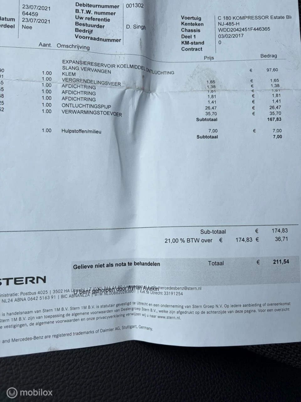 Hoofdafbeelding Mercedes-Benz C-Klasse