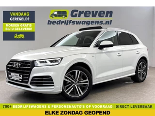 Audi Q5 55 TFSI e Quattro S-line | Luchtvering | Pano | Virtual | Carplay | Trekh. | Keyless | Stoelverw. | Schakelflippers