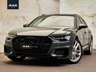 Audi A6 Avant 55 TFSI e Quattro S Edition, pano, S Sportstoelen, 21", B&O, HUD, tr.haak, topview, ACC, keyless, NP112k