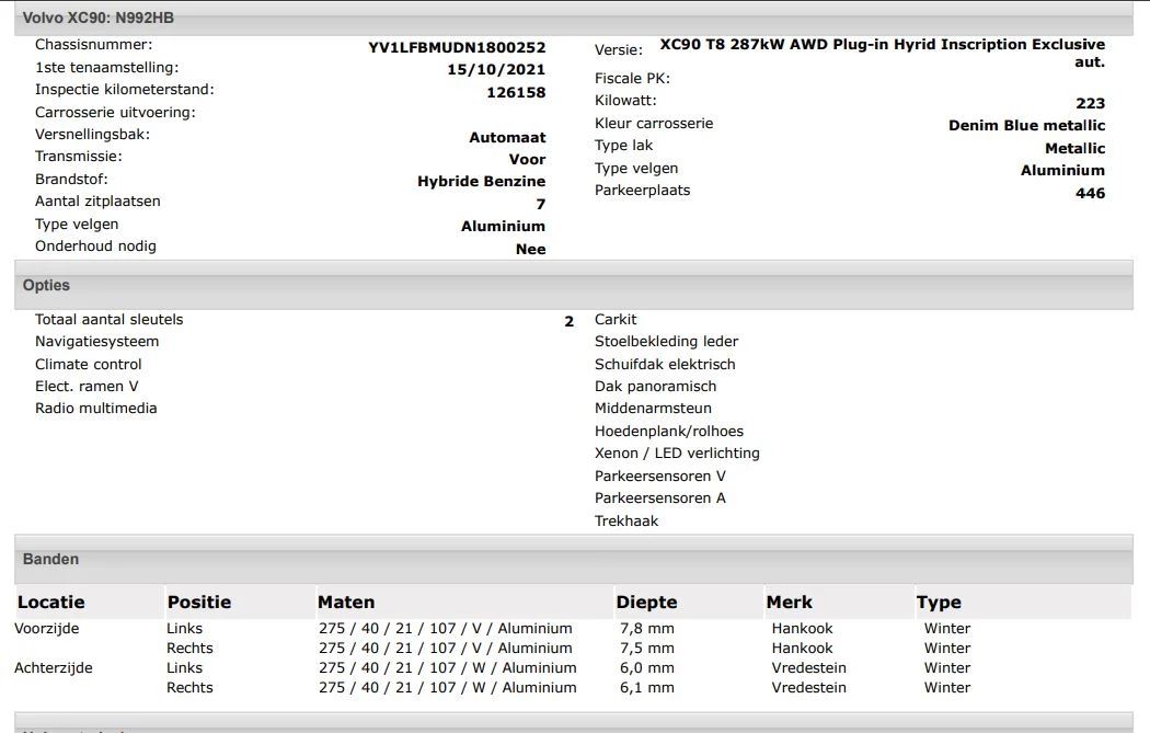 Hoofdafbeelding Volvo XC90