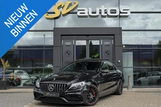 Mercedes-Benz C-klasse C63s AMG 510pk Edition 1 Panoramadak Burmester Kuipstoelen Sportuitlaat Distronic Camera Carbon