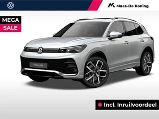 Volkswagen Tiguan R-line Edition 1.5 TSI eHybrid 272 pk 6 versn. DSG · Assistance pakket plus · Black style pakket · Comfort pakket · Design pakket · Trekhaak incl. aanhangermanoeuvreerhulp (trailer assist) · Incl. inruilvoordeel