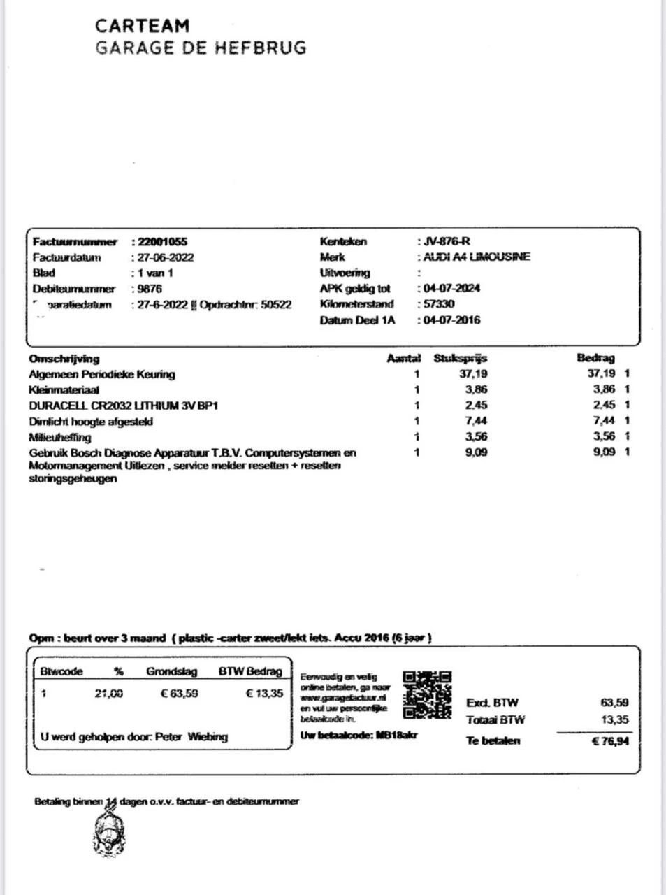 Hoofdafbeelding Audi A4