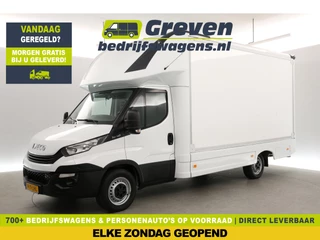 Iveco Daily 35S14 2.3 410 | Foodtruck | Bezorgauto | Verkoopwagen | Bakwagen | Zijdeur | Camper | Inrichting | Kasten | Airco | Camera | Treeplank