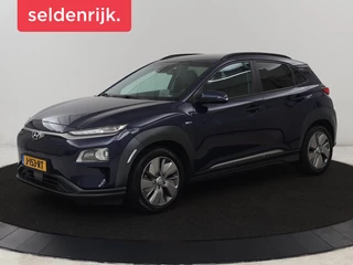 Hyundai Kona EV Premium 64 kWh | 3-Fase | SOH 100% | Leder |  Stoelventilatie | Adaptive cruise | Camera | Carplay | Achterbankverwarming | Navigatie | Keyless