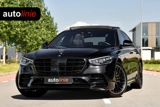 Mercedes-Benz S-klasse 450 e AMG Line. Nappaleder, 4W sturing, Massage, Koeling, Pano, Softclose, HUD, 360, Burm, Distro+