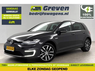 Volkswagen e-Golf E-DITION 136PK ELEKTRISCH | LED Virtual Clima Cruise Navigatie PDC 17''LMV