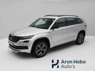 Hoofdafbeelding Škoda Kodiaq Skoda Kodiaq 1.5 TSI Sportline Business 7p. Pano, Trekhaak, Canton, Camera