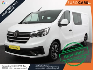 Renault Trafic 2.0 Blue dC1 150 EDC T29 L2H1 Extra Dubbele Cabine Demo ! | Navigatie Airco Lichtmetalen velgen Betimmering Trekhaak Camera Parkeer sensoren Dab