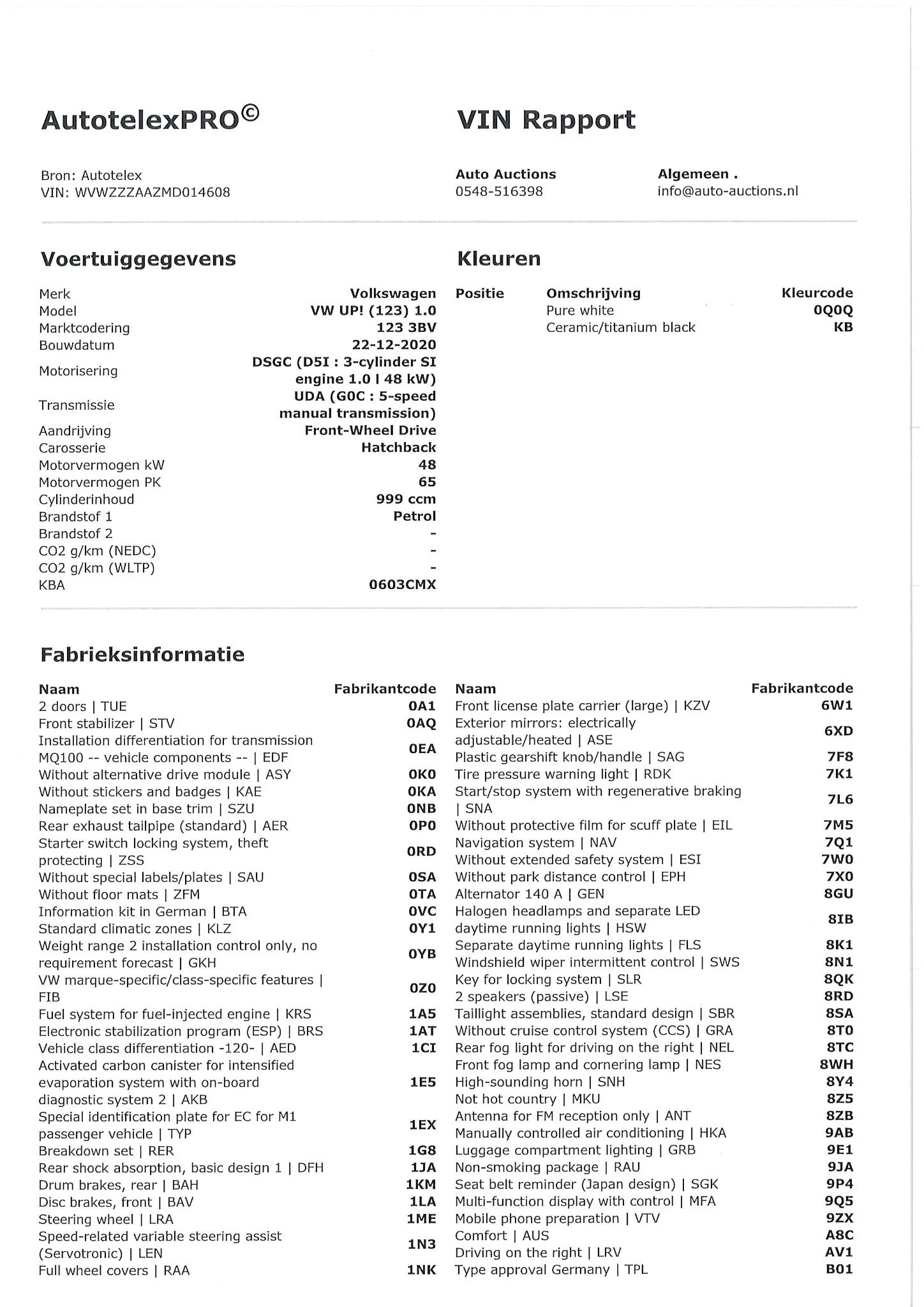 Hoofdafbeelding Volkswagen up!