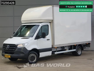 Mercedes Sprinter 514 CDI Laadklep Zijdeur Dubbellucht Bakwgaen Airco Cruise D'Hollandia Euro6 Meubelbak Koffer Airco Cruise control