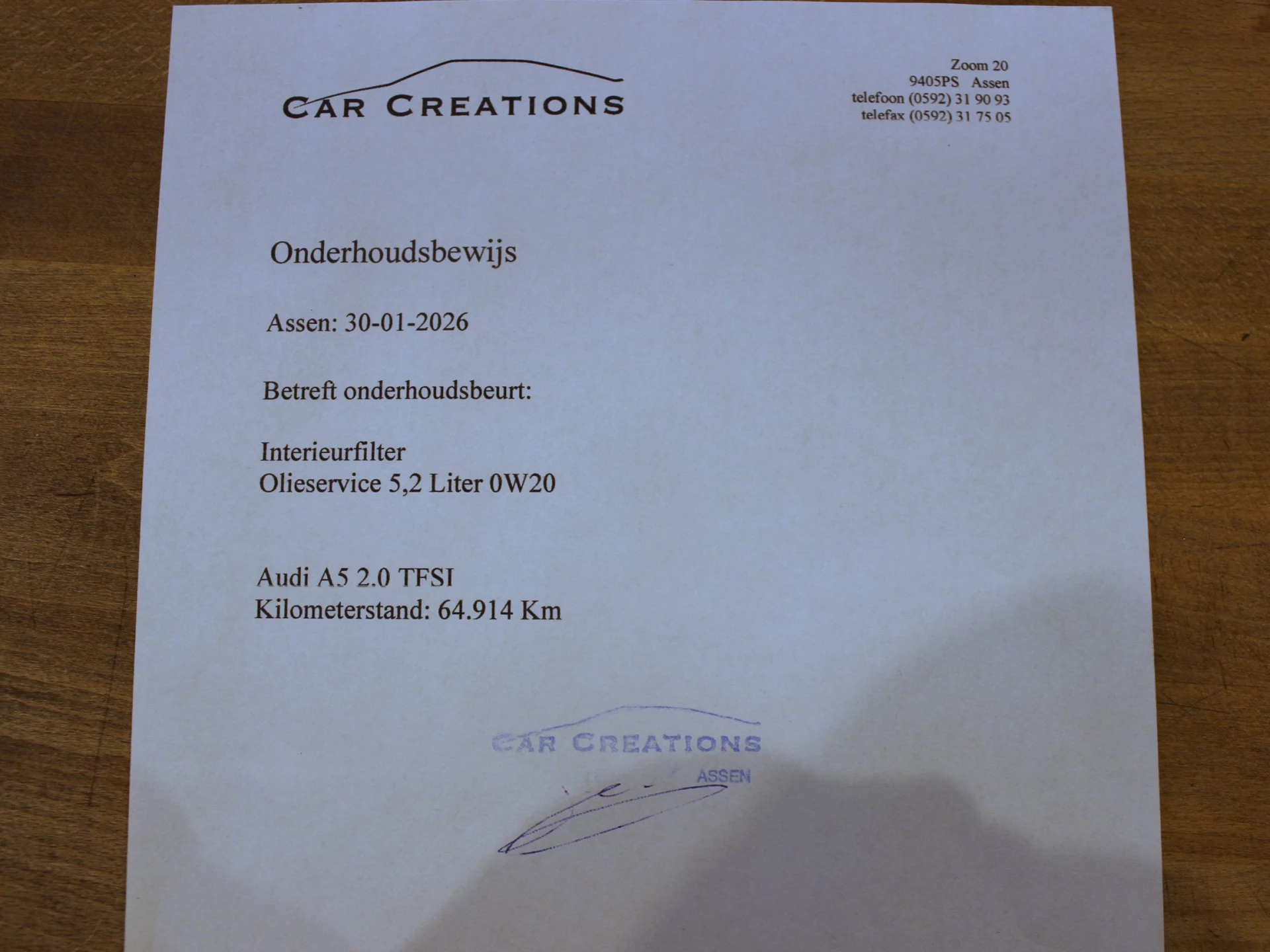 Hoofdafbeelding Audi A5