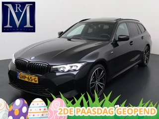 BMW 3-serie Touring 320e VAN € 42.899,- VOOR € 39.877,- UW LENTEVOORDEEL: €3.022,-! | M-SPORT | FACELIFT| PANO|1.STE EIGENAAR, DEALER OH. | LEER | ELEK. TREKHAAK| FABRIEKSGARANTIE T/M 08 2027| LEER| STOELVERWARMING| 19 INCH! SUPER COMPLEET!